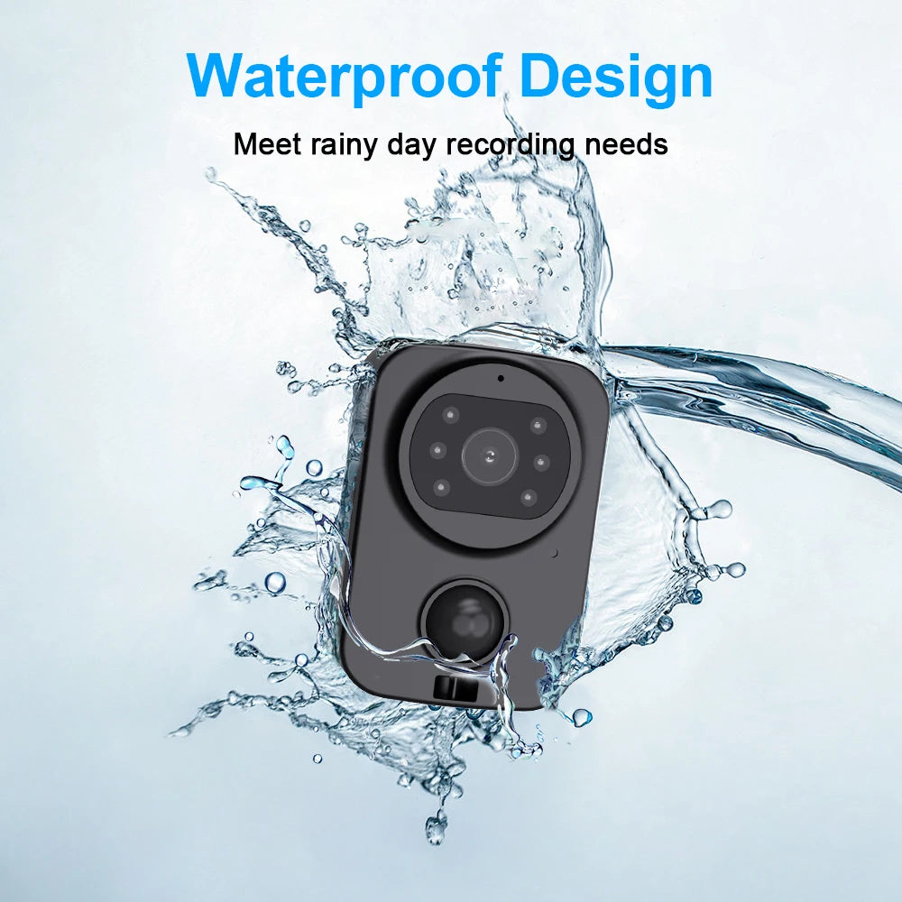PD01 Waterproof Mini Camera Motorcycle and Bike Recorder Sport DV Pocket PIR Small Police Wearable Body
