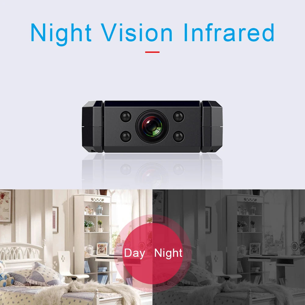 MD90 Mini Camcorder 1080P Camera Night Vision Sport Outdoor DV Voice Video Recorder Action HD Cam Recorder
