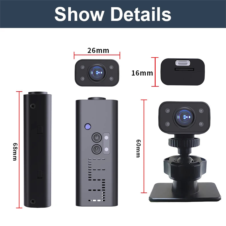 Lnhaa WK13 HD Wifi Camera Surveillance Home Indoor Audio Wireless Camera IPC HD CCTV Video Security Protection IP Monitor