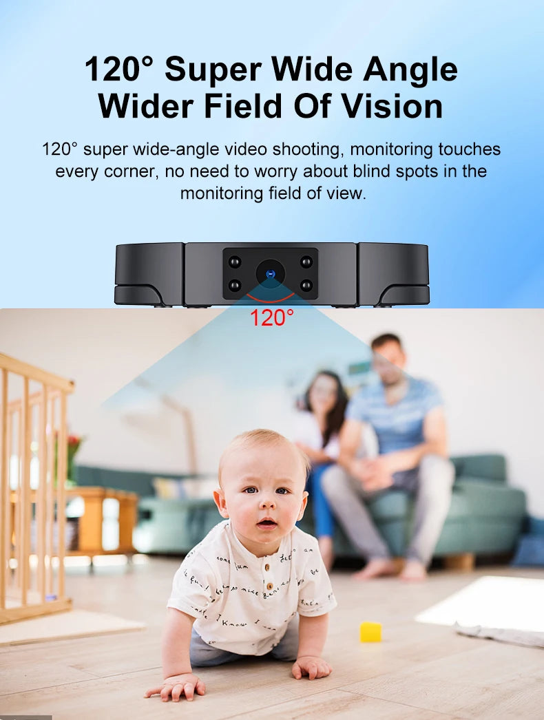 Mini Camera 1080P Small Digital Video Recorder Espial Portable Cameras Motion Detection 10Hours Hide DVR Camcorders No Wifi Cam