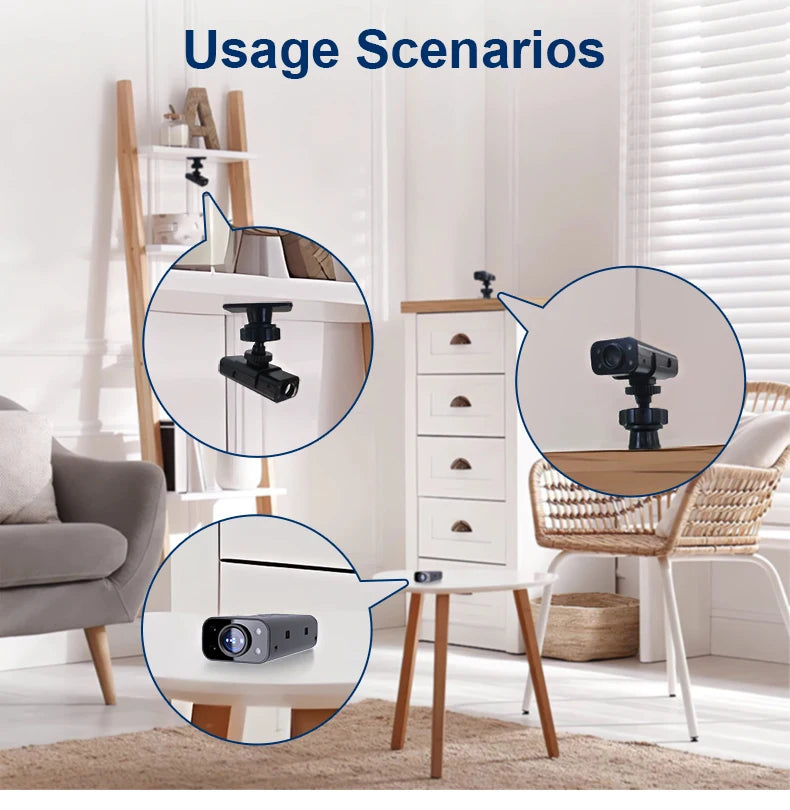 Lnhaa WK13 HD Wifi Camera Surveillance Home Indoor Audio Wireless Camera IPC HD CCTV Video Security Protection IP Monitor