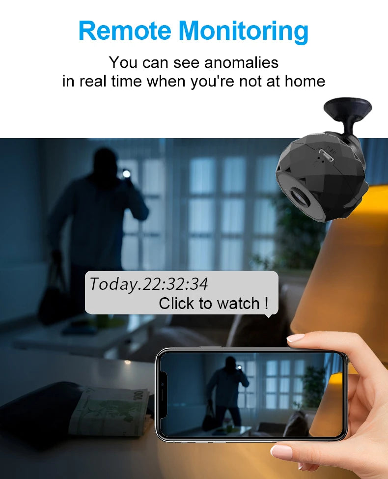 Mini Camera Wifi Original Monitoring Security Protection With Motion Night Version Wireless Surveillance Camera