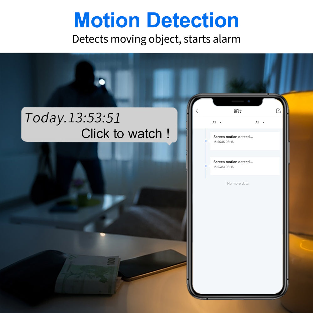 WK10 Mini Wifi Camera Wireless Video Clear IR Night Vision Motion Detection Home Security Surveillance Camera Monitor