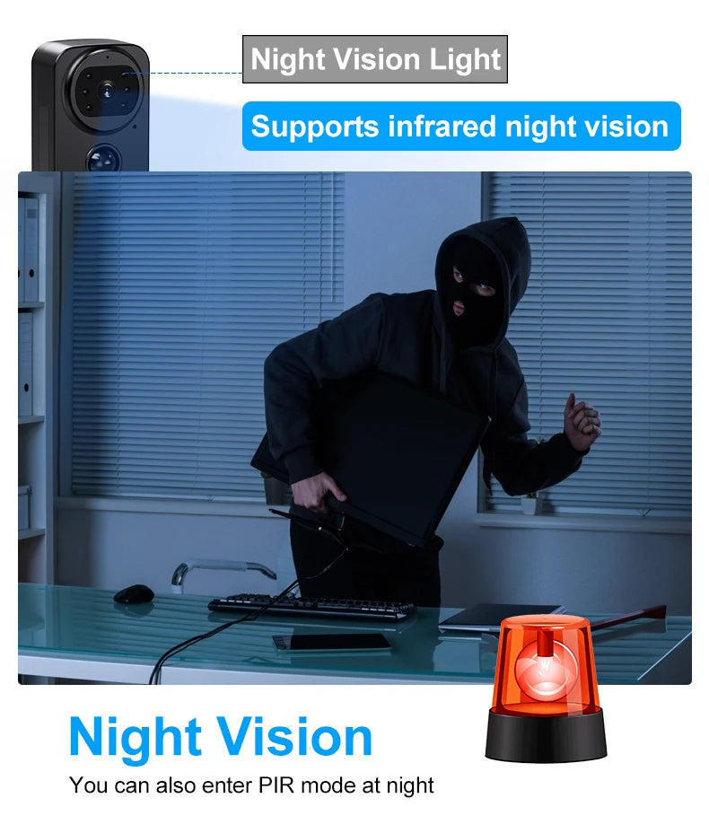 PD01 Waterproof Mini Camera Motorcycle and Bike Recorder Sport DV Pocket PIR Small Police Wearable Body