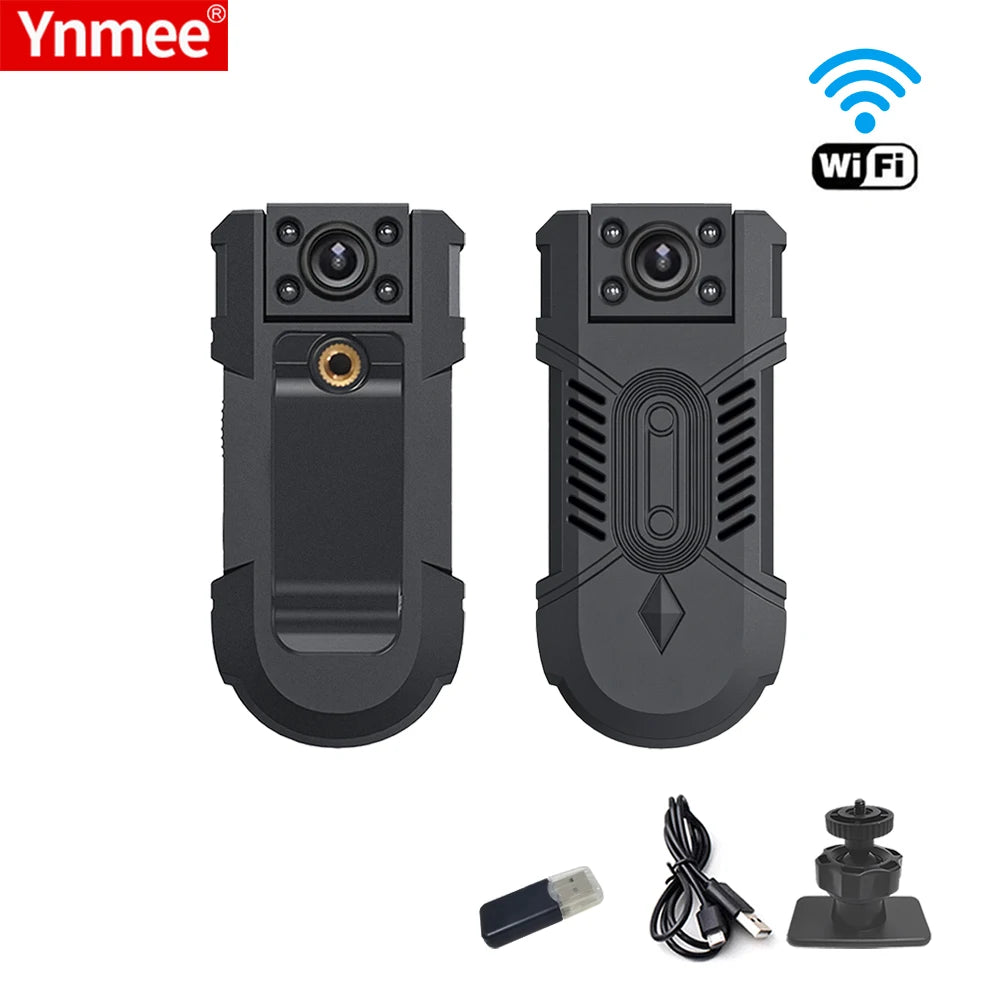 WD18 Wireless Mini Camera WiFi IP Home Safety Body Cam Night Vision Remote real-time Monitor For Home Tiny battery Security Cameras