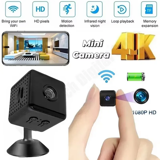 Mini Camera 1080P HD WiFi Remote Monitor Motion Detection Baby Pet Home Security Night Vision Built In Battery Camcorder 2025