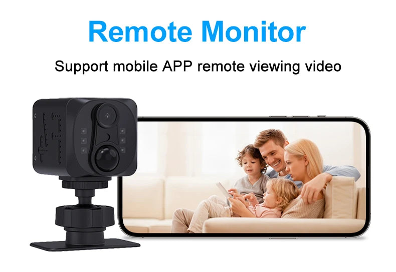 lnhaa WD22 4MP Wireless Security Camera with PIR Alarm  2-Way Talk - 140° Wide Angle 90D Standby Night Vision