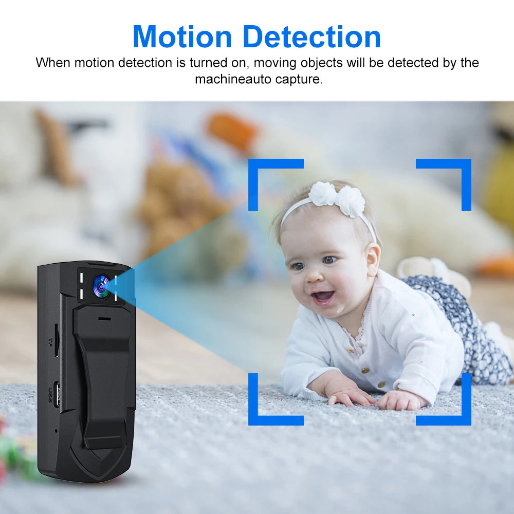 MD33-T 1080P HD Mini Camera Video Recorder Night Vision Micro Camcorder for Aerial Sports Smart DV Voice Body Cam