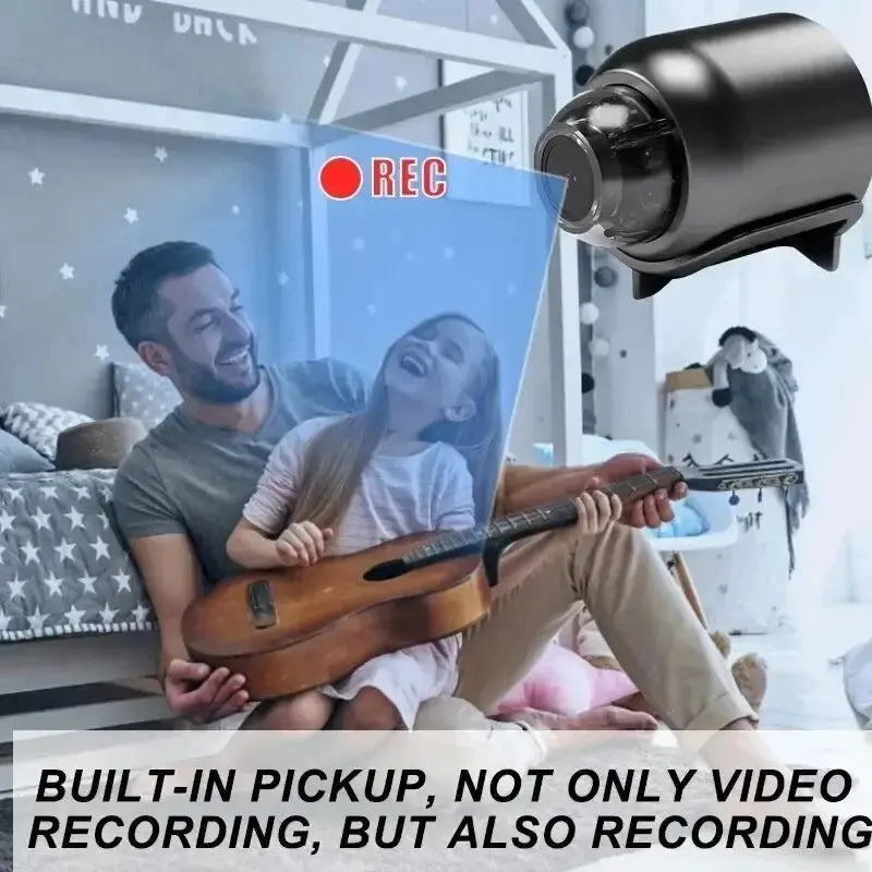 HD 1080P Mini Camera Wireless WiFi Baby Monitor Indoor Safety Security Surveillance Night Vision Camera IP Camera Recorder