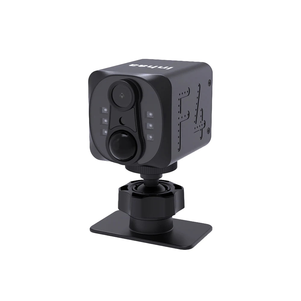 lnhaa WD22 4MP Wireless Security Camera with PIR Alarm  2-Way Talk - 140° Wide Angle 90D Standby Night Vision