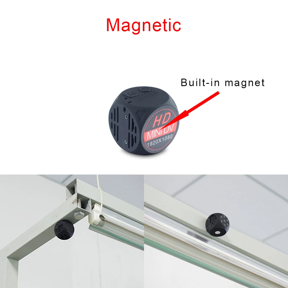 MD21 Mini dice Camera HD 1080P Sensor Night Vision Camcorder Motion DVR Micro secret cam Sport DV Video small tiny Cameras gift