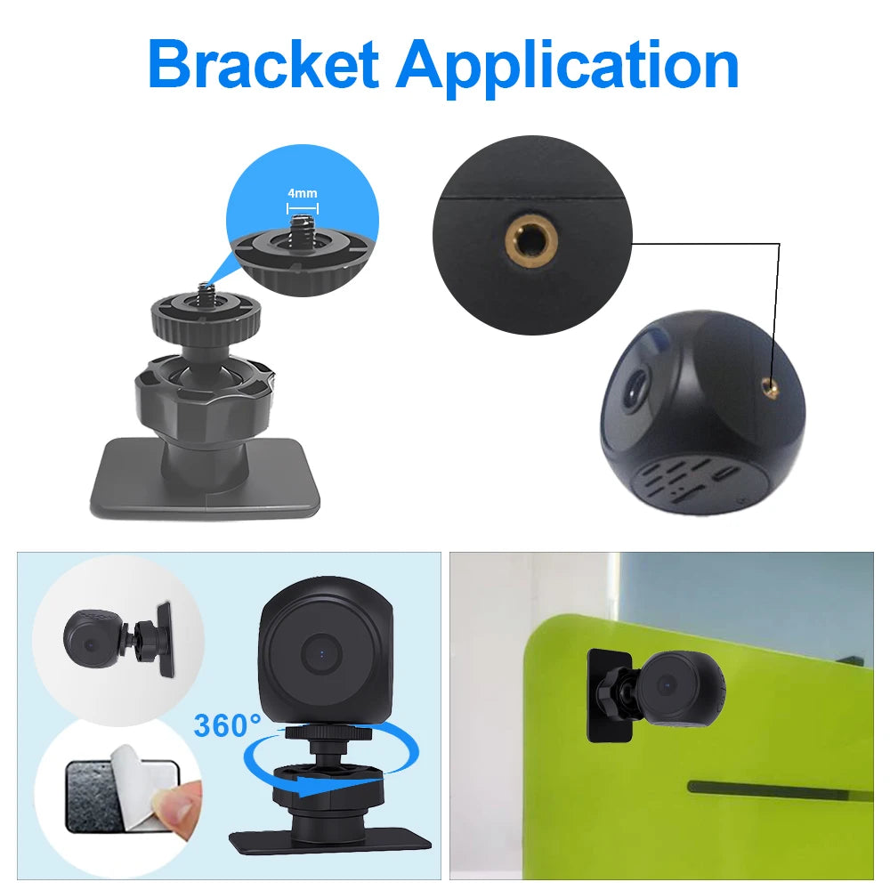 lnhaa WK12 Wifi Surveillance Camera Home Indoor Audio Wireless Camera HD CCTV Video Security Protection Camera Wifi IP Monitor