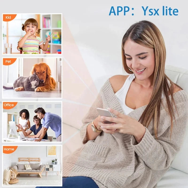 HD 1080P Mini Camera Wireless WiFi Baby Monitor Indoor Safety Security Surveillance Night Vision Camera IP Camera Recorder