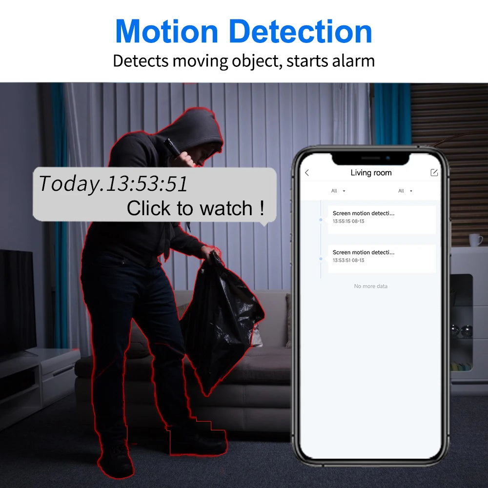 WK15-L Mini WiFi HD Camera, Micro Voice Recorder Cam, Motion Detection, Night Vision, Recording Camcorder, 1080P, IPC, cloud