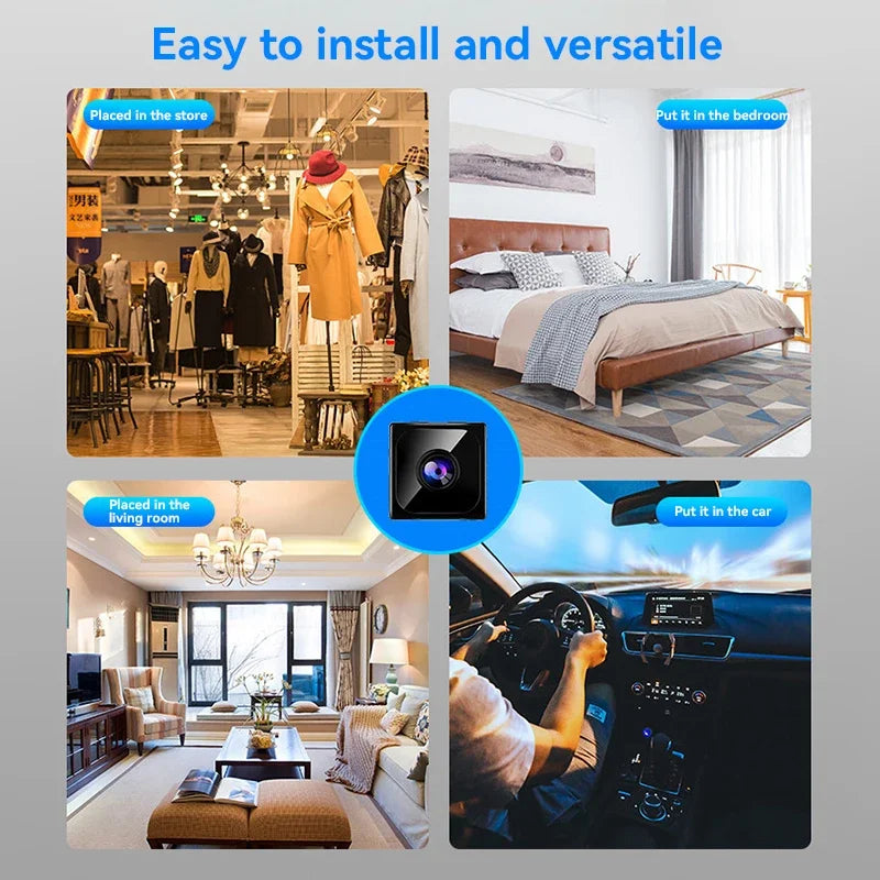 Mini Camera 1080P HD WiFi Remote Monitor Motion Detection Baby Pet Home Security Night Vision Built In Battery Camcorder 2025