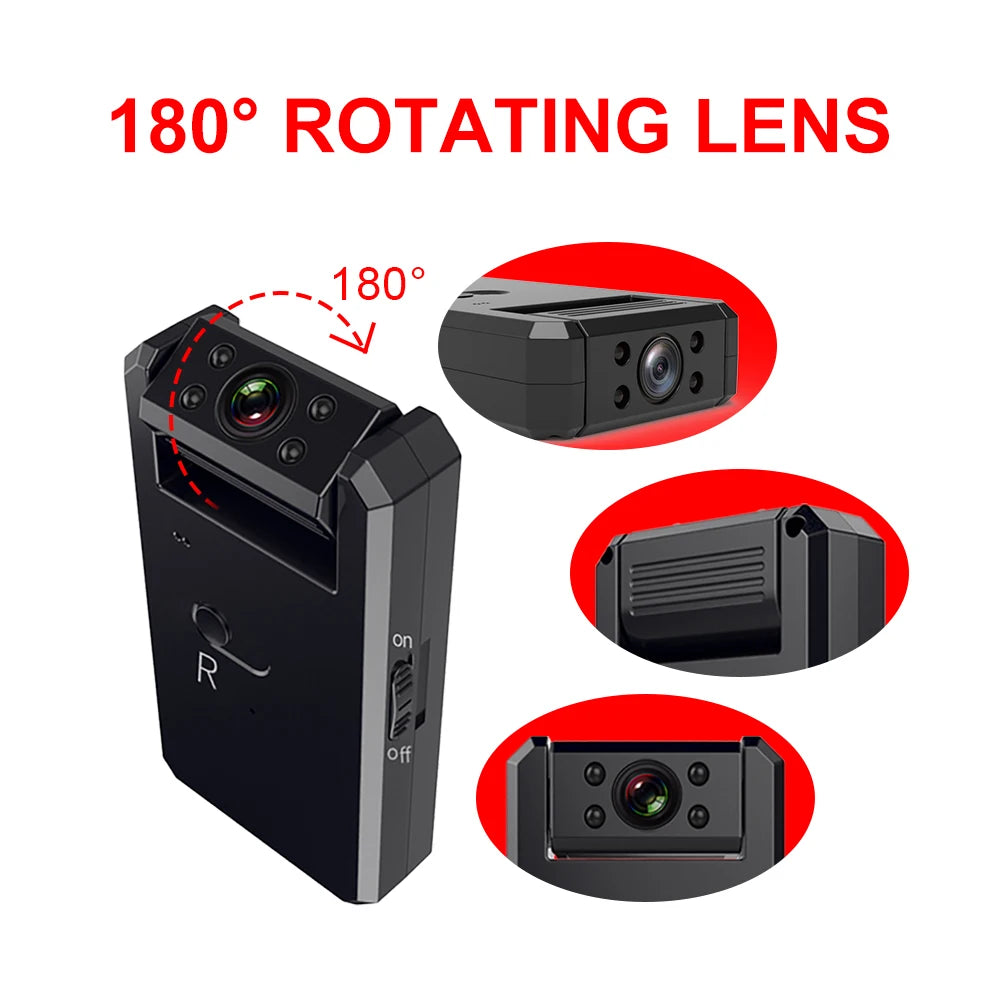 WD6 Mini Camera WiFi 1080P HD Wireless IP Micro Camera Remote Monitor Tiny Video Recorder Motion Detection Mini Cam Night