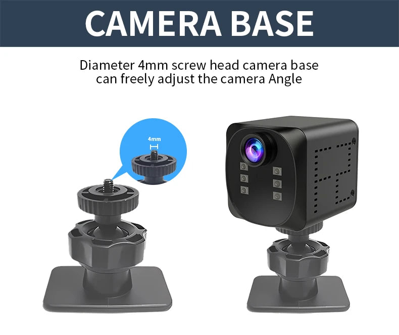 WD19 Mini WiFi Camera Smart Wireless Camcorder HD Small Cam Motion Detection Vlog Espia Night Vision Video  IP Webcamera 1080P